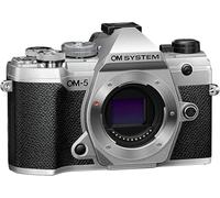 OM SYSTEM OM-5 Cámara Micro Four Thirds, Sensor 20 MP, IP53, Plata
