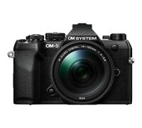 OM SYSTEM OM-5 Mark II Cámara Micro Cuatro Tercios con Objetivo 14-150mm | Sensor Live MOS 20.4 MP, procesador TruePic IX, video 4K, protección IP53, estabilizador de 5 ejes y diseño ligero.