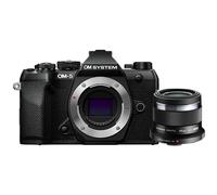 OM SYSTEM OM-5 II negro + 45 mm F/1.8 | ✅ Paquete de aventura gratis