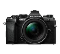 OM SYSTEM OM-5 Mark II negro + 12-45 mm F/4.0 Pro | ✅ Paquete de aventura gratis