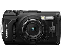 OM System Tough TG-7 Cámara subacuática Negra, Impermeable, a Prueba de congelación, Alta resolución Brillante, Video 4K 44x Macro Disparo