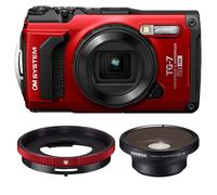 OM SYSTEM TG-7 rojo Kit de ojo de pez