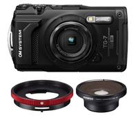 OM SYSTEM Tough TG-7 Kit Fisheye - Negro