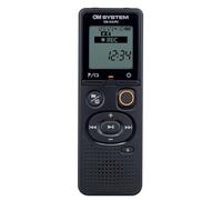 OM SYSTEM VN-541 PC Sucesor Olympus VN-541 Grabadora de Voz Digital con micrófono omnidireccional, grabación de un Solo Toque, cancelación de Ruido y Memoria de 4 GB