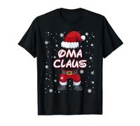 OMA Claus Weihnachten Familie Partnerlook Weihnachtsmann Camiseta