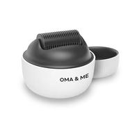 OMA & ME Derma Roller 0,5 mm - Microneedling para Estimula Naturalmente el Crecimiento del Cabello - 1200 Microagujas Fortalece Raíces y Promueve el Crecimiento del Cuero Cabelludo