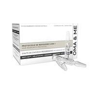 OMA & ME Protocolo de Crecimiento de Cabello 3 en 1 - Suero Tratamiento para el Crecimiento - Crecimiento y Reducción de la Caída - 12 Ampollas de 6ml (Tratamiento de 1 mes)