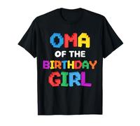 OMA of The Birthday Girl Master Builder Ladrillos Bloques Camiseta