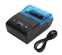 Omabeta 1 PCS Impresora de Recibo Térmico Portátil, Mini Impresora Térmica para Restaurantes Tiendas Minoristas, Apto para el Máximo de 58 Mm de 2.28in Ancho de Papel