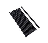 Omabeta 10 Piezas Negras Hot Hot Flejes Palitos de Pegamento Caliente Hothess Adhesivos Adhesivos Unión Rápida Alta Resistencia sin Veneno Estabilidad Térmica para Manualidades de (11 * 270 mm)