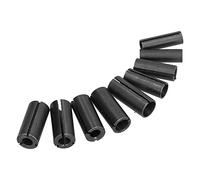 Omabeta 9pcs Router Collet Adaptador, Convertidor de Acero de Carbono CNC Grabado Bit Kit de Enrutador para Sujetar