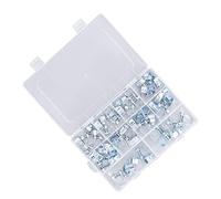 Omabeta Abrazadera de Manguera con Perno en T Duradera y Resistente a la Abrasión para Tubería de Agua 60 Piezas Herramienta de Abrazadera de Manguera de Tubo de Tubería de Hierro Galvanizado para