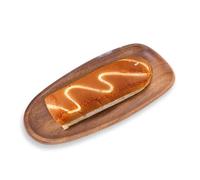 Omabeta Bandeja para Servir de Madera de Nogal, Plato de Comida de Tablero de Aperitivo Plato de té de café Decorativo para Bocadillos Frutas Panes (Tipo 1)