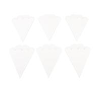 Omabeta Bolsas de Papel Triangulares a Prueba de Grasa para Palomitas de Maíz, para Aperitivos Frescos, 100 Uds., para Noches de Cine, Fiestas, Bolsas Pequeñas Ecológicas