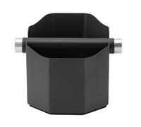 Omabeta Caja de Golpeteo en Tierra de café de Acero Inoxidable, Pequeña Caja de Eliminación de Disco Portátil para Encimera de Cocina con Diseño Tranquilo