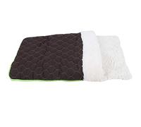 Omabeta Cama Cueva para Mascotas, Cama Cálida de Felpa Suave para Gatos de Interior, Diseño Antideslizante, Marrón Oscuro, 20,5 X 15,7 Pulgadas, 1 Unidad