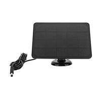 Omabeta Cargador de Panel Solar 4W Compacto Impermeable para Luces y Ventiladores Exteriores Silicio Monocristalino 5V