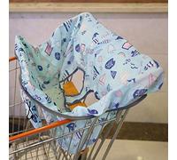 Omabeta Cojín Suave para Asiento de bebé, Carrito de Compras portátil, Paquete de Silla, Funda para Silla para Interior