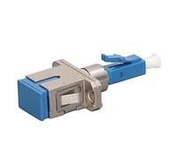 Omabeta Conector de Fibra óptica LC Macho a SC Hembra Adaptador Híbrido de Baja Pérdida para Pruebas de Fibra óptica y Resolución de Problemas 1 Paquete