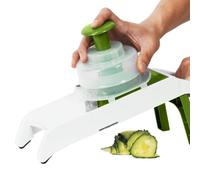 Omabeta Cortadora de Papa de Helicópteros Vegetarianos Multifuncionales y Trituradora para Papas Fritas con Verduras con un Diseño Seguro y Eficiente, Herramienta de Cocina Compacta
