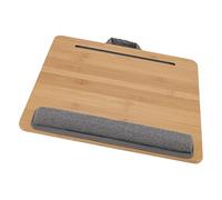 Omabeta Escritorio Plegable de bambú para Cama, Mesa para Ordenador Portátil con ángulo Ergonómico para Escribir y Jugar, Soporte Portátil para Cama, Oficina, bambú de 16,5 X 13,4 Pulgadas