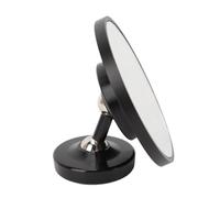 Omabeta Espejo para Chupito de café con Portafiltro sin Fondo para Mayor Precisión y Comodidad de Extracción, Ideal para Baristas Domésticos y Cafeterías Vidrio + Aluminio 1 Espejo Base