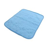 Omabeta Estera de Enfriamiento para Perros para Comodidad en el Verano, Cojín de Seda de Hielo Transpirable para Uso en Interiores y Exteriores, Liviano y Lavable, 1 Tapete de Enfriamiento Portátil