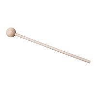 Omabeta Instrumento de Percusión de Mazo de Baqueta con Diseño Versátil para Material Didáctico de Educación Musical 1 par de Plástico Duradero (Madera de cabeza redonda de 2,5 cm.)
