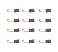 Omabeta Juego de Escobillas de Carbón para Motor, Juego de Repuesto Profesional para Amoladora Angular de Taladro Eléctrico, Material de Cobre, 20 Unidades para Soplador de Taladro Manual