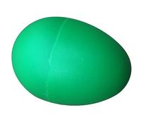 Omabeta Juguete de Coctelera de Huevos de Plástico Rellenable Educativo de Color Brillante para Actividades Escolares Al Aire Libre para Niños, Instrumento de Percusión de Plástico Duradero (Verde)