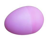 Omabeta Juguete de Coctelera de Huevos de Plástico Rellenable Educativo de Color Brillante para Actividades Escolares Al Aire Libre para Niños, Instrumento de Percusión de Plástico Duradero (Rosa)
