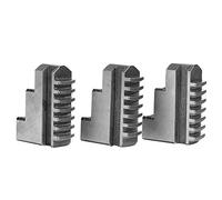 Omabeta K11 125 Jaw Externo 3 PCS Chuck, 20crmnti Diseño Delicado Compacto de Alta Resistencia, Trabaja Vida útil Estable, Estructura Firme Buena Fuerza, Chuck Jaw