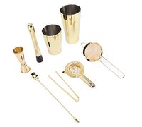 Omabeta Kit de Barman Juego de Herramientas de Barra Premium de Acero Inoxidable para Elaborar Bebidas Mixtas en Casa o Fiestas 9 Piezas (Estilo B)
