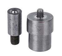 Omabeta Máquina de Prensa Manual Setter Perforadora de Ojales, Herramienta de Instalación Manual de Molde de Troquel de Ojal, Acero 45 para Accesorios de Ropa Cinturones Zapatos L (6,0 mm)