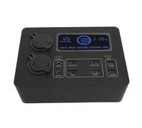 Omabeta Mini Caja de Alimentación DC12V, Distribución Portátil