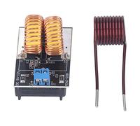 Omabeta Módulo de Fuente de Alimentación de Calefacción de bajo Voltaje, Placa Controladora ZVS Portátil para Calentamiento Rápido por Inducción de Metales, Adecuado para Aficionados Al Bricolaje