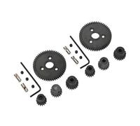 Omabeta RC Metal Spur Gear 54T 32P con Juego de Piñón | Acero de alta resistencia,Compatible con Slash 4x4 y 2WD,Múltiples opciones de relación de transmisión