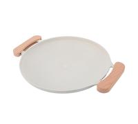 Omabeta Sartén para Parrilla de Barbacoa Coreana, Antiadherente, Portátil, para Actividades de Acampada y Picnic, para Asar en Interiores y Exteriores, Placa de Aluminio para Parrilla de Estufa
