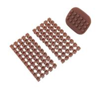 Omabeta Sello de Alfabeto de Arcilla Polimérica, Minisello Duradero de Cerámica de Arcilla para Material de Elaboración de Galletas