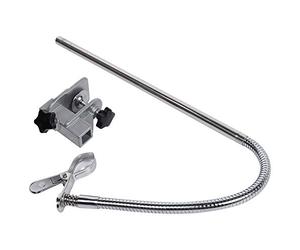 Omabeta Soporte para Secador de Mesa de Aseo para Mascotas, Soporte de Clip Flexible de Acero Inoxidable con Diseño Ajustable de 360 grados para Secado Profesional de Perros Man