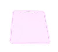 Omabeta Tabla de Cortar de Silicona de Grado Alimenticio, Tabla de Cortar Flexible para Frutas y Verduras, con Orificio para Colgar para un Fácil Almacenamiento, Morado 11,8 X 8,7