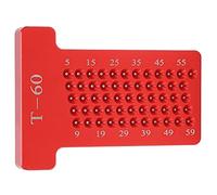 Omabeta Trazador de Carpintería Tipo T, Herramienta de Regla Duradera para Marcado de Precisión en Carpintería, 79x58x9mm