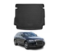 OMAC Alfombrilla Maletero Bandeja Maletero Compatible con Audi Q5 8RB 2011-2017 Goma TPE Negro