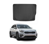 OMAC Alfombrilla Maletero Bandeja Maletero Compatible con Kia Niro I 2017-2022 Hybrid Goma TPE Negro