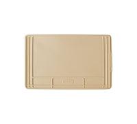 OMAC Alfombrilla organizadora para debajo del fregadero, alfombrilla de goteo para armario, protección impermeable de TPE 87 x 57 cm (beige)