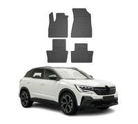 OMAC Alfombrillas Alfombrillas de Goma Compatibles con Renault Austral 2022-2026 Mild Hybrid Goma Negro 4 Pzs