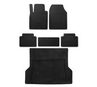 OMAC Alfombrillas & Bandeja Maletero Juego Goma Negro Compatible con MG Marvel R 2021-2024