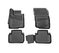 OMAC Alfombrillas De Coche Compatible con Mitsubishi Eclipse Cross 2017-2024 Negro TPE 4X