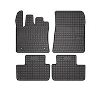 OMAC Alfombrillas de coche para todo tipo de clima, compatibles con Renault Captur II 2019-2022, ajuste 3D, borde alto, alfombrillas de goma, para todas las condiciones climáticas, color negro