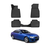 BMW 3 F30 a partir de 2012 goma felpudos Polímero alta 3d alfombrillas de goma Alfombrillas de coche